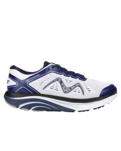 MBT M-2000 Men's Lace Up Running Shoe in Navy/White