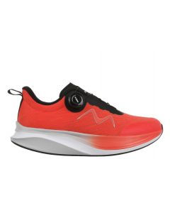 MBT GALADO Men's Auto-Lacing Running Shoe in Orange Red