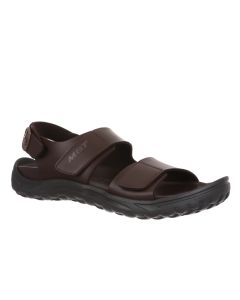 MBT Nagano Men's Anatomical sandals in Dark Brown