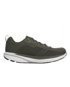 WAVE III Men's Lace Up Running Shoe in Army Green