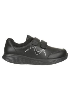 MBT Modena (Women) De-Acacia  2-Straps Diabetic Shoe in Black