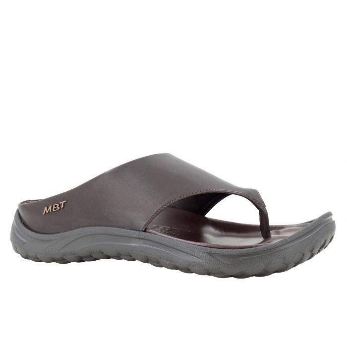 MBT Global Shoes Store MBT Kobe Men s Anatomical sandals in Dark Brown Online Shoes Shopping