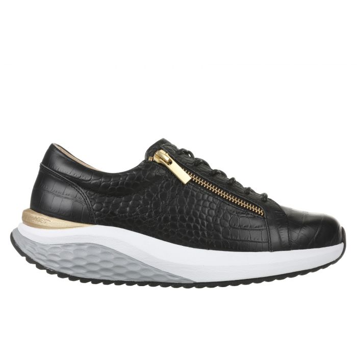 MBT Global Shoes Store MBT FERRERO Men s Casual Leather Shoe in Black Online Shoes Shopping