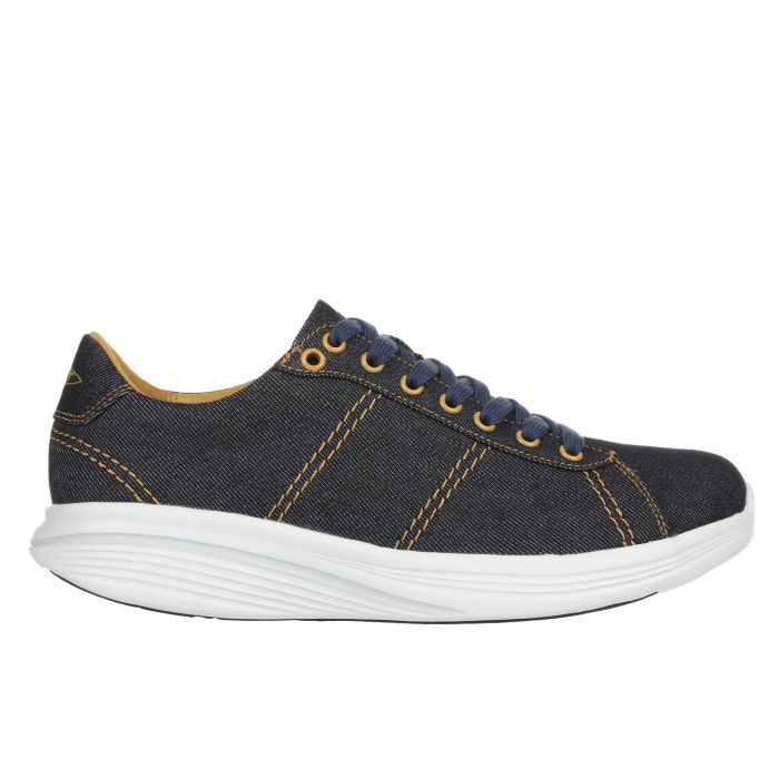 MBT Global Shoes Store MBT M1300 Men s Active Fitness Walking in Indigo Denim material Online Shoes Shopping