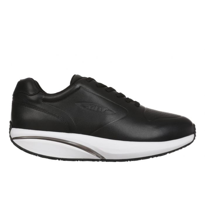 MBT 1997 Classic Leather Men s Walking Shoes in Black White