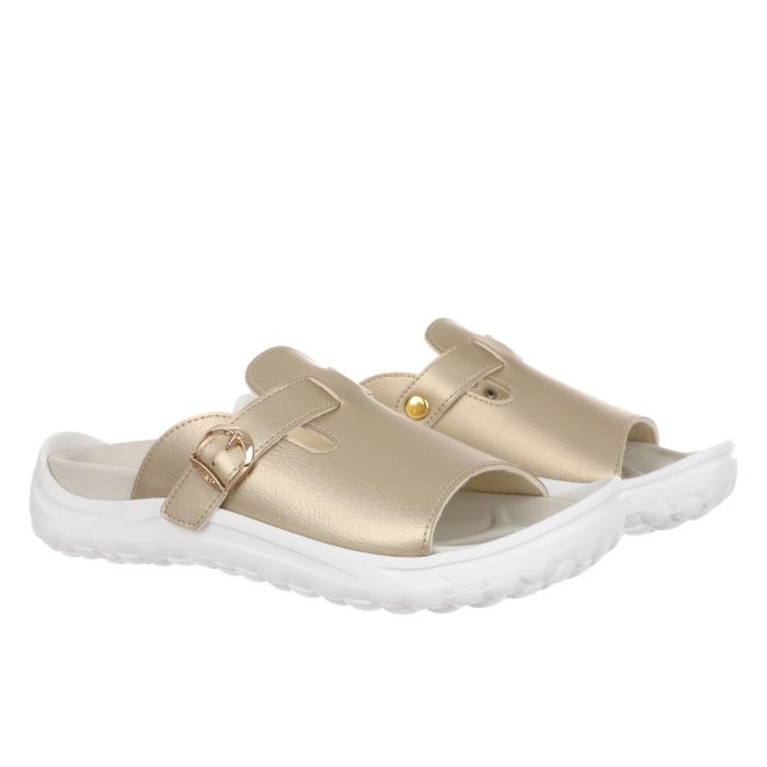 Light gold sandals cheap