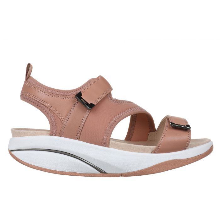 MBT Global Shoes Store MBT AZA Women s Casual Sandals in Cork Online Shoes Shopping