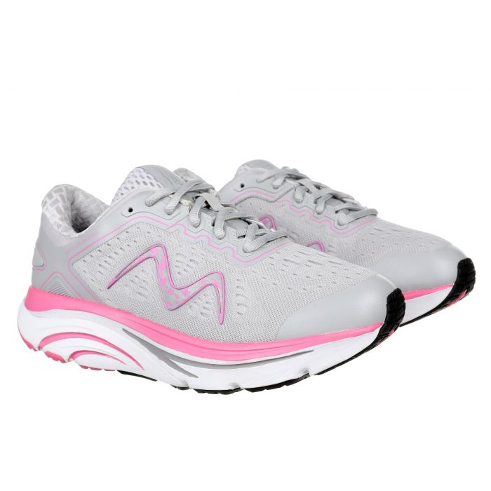 MBT Global Shoes Store | MBT M-2000 Lace Up Women's Running Shoe in  Grey/Pink | Online Shoes Shopping