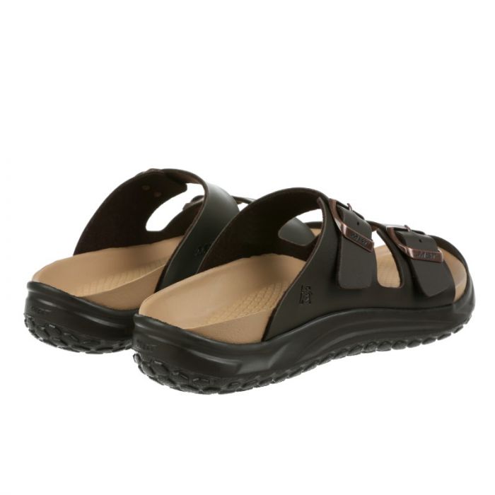 MBT Global Shoes Store MBT NAKURU Women s Recovery Sandal in Dark Brown Online Shoes Shopping