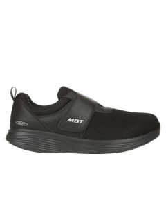 MBT Modena De-Acacia Men's Velcro Diabetic Shoe in Black