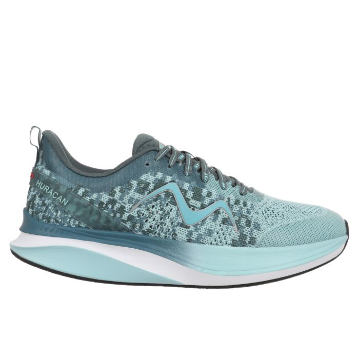 MBT HURACAN 3000 II Camouflage Men Running Shoe in Aqua Blue