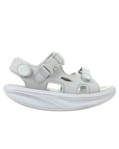 MBT KISUMU CLASSIC Women's Casual Sandal in white Nubuck