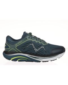 MBT 2000 II Men's Lace Up Running Shoe in Blue/Lime