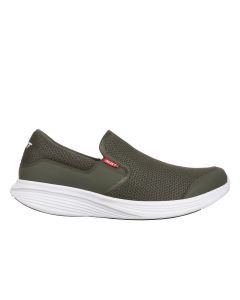 MBT MODENA III Men's Slip On Fitness Walking Shoe in Army Green