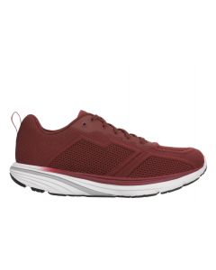 WAVE III Women's Lace Up Running Shoe in Burgundy