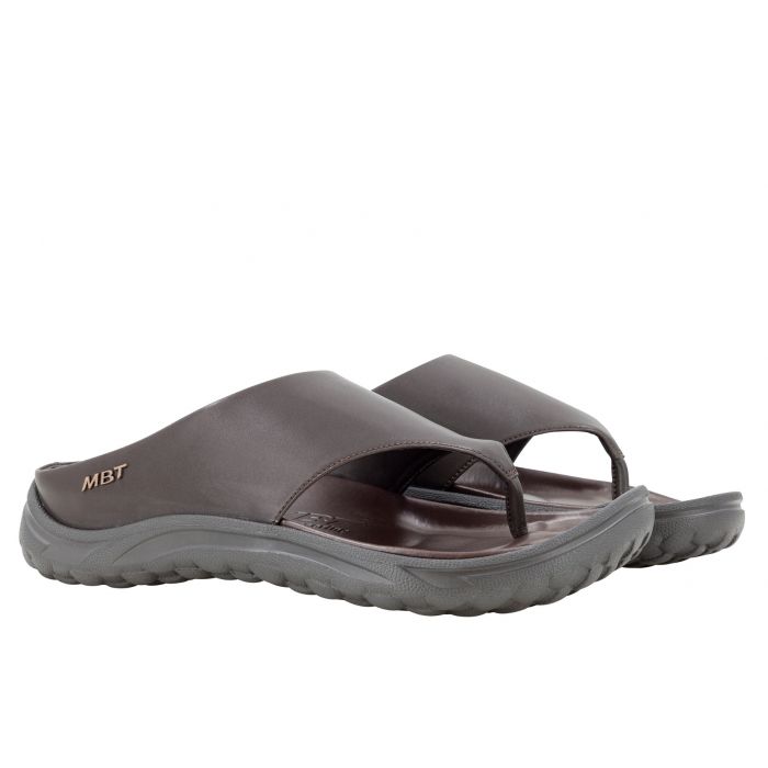 MBT Kobe Men s Anatomical sandals in Dark Brown