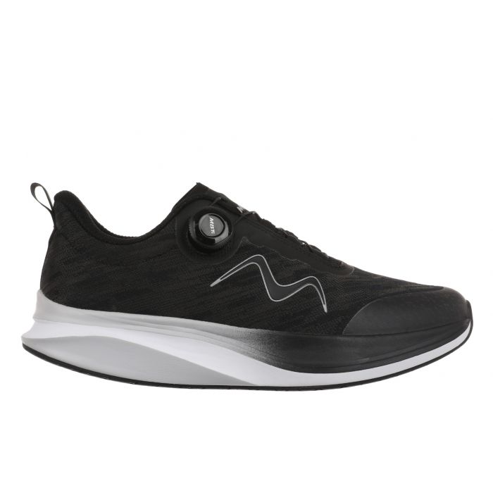 MBT GALADO Women s Auto Lacing Running Shoe in Black