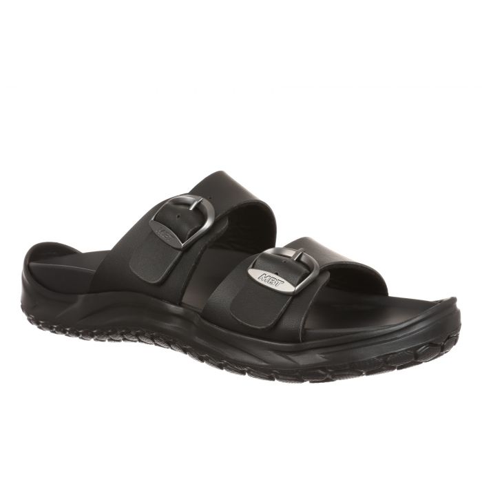 MBT Kana Women recovery sandals in Black