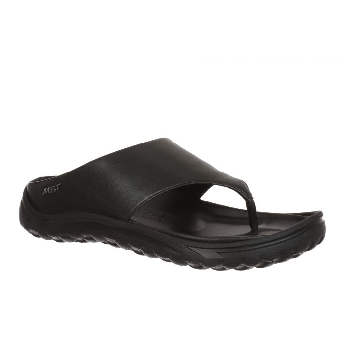 MBT Singapore Shoes Store MBT Kobe Men s Anatomical sandals in Black Online Shoes Shopping